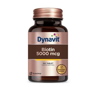 Dynavit Биотин 5000 мкг 100 таблеток