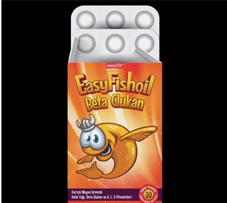 EasyFishoil Beta Glucan Chewable 30 Gel Form
