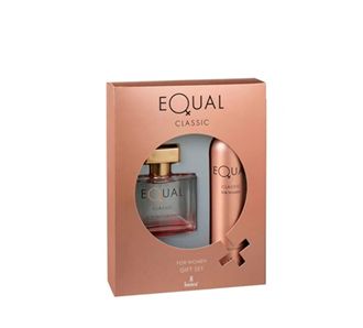 Equal EDT Классический парфюм 75 мл + дезодорант 150 мл Для женщин