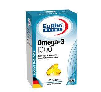 Eurho Vital Omega-3 1000 Рыбий жир 60 капсул