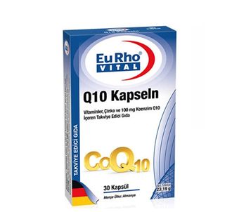 Eurho Vital Q10 30 капсул Антиоксидант