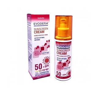 Evoderm Sunscreen Cream - Солнцезащитный крем SPF+50 100 мл