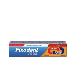 Fixodent Plus Denture Tooth Adhesive Strong Best Grip 40 gr
