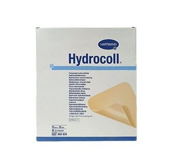 Hartmann Hydrocoll 15x15 - гидроколлоидная повязка для ран - 10 штук
