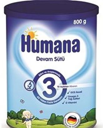 Humana 3 Металлическая коробка с последующим молоком 800 гр