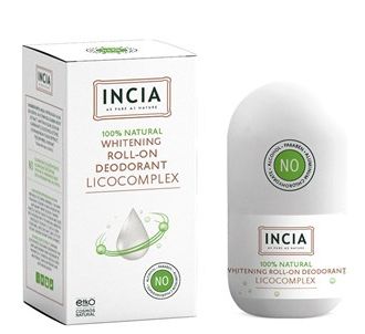 Incia Natural Whitening Roll On Deodorant 50 ml