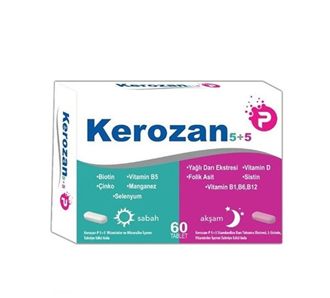 Kerozan P Дополнительное питание 5+5 - 60 капсул