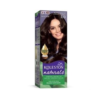 Koleston Naturals Краска для волос 50 мл 3/0 темно-коричневый