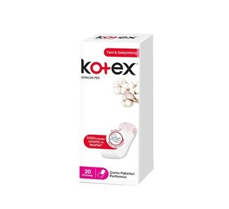 Kotex Пакеты без отдушек Обычные ежедневные прокладки 20 шт.