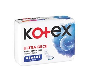 Kotex Ultra Night Sanitary Pad 6 шт.