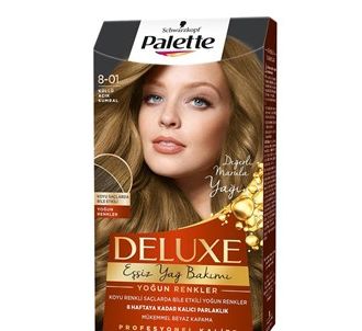 Краска для волос Palette Deluxe 8-01 пепельный светло-русый