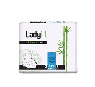 Ladyfit Bamboo Pad Standard Night 6 прокладок (LDYF10014)