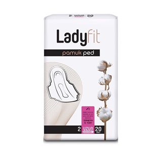 Ladyfit Cotton Pad Super Long 20 прокладок