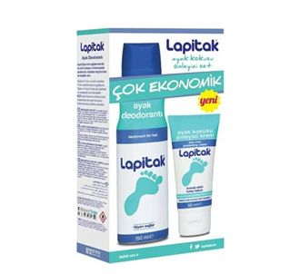 Lapitak Дезодорант для ног 150 мл + Крем против запаха 60 мл набор