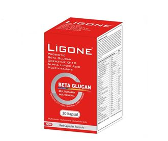 Лигон Бета Глюкан Пробиотик Мультивитамин 30 капсул