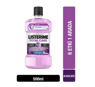 Listerine Total Care со вкусом мяты 6 эффектов в 1 500 мл ополаскиватель для рта