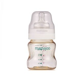 Mamajoo Gold Baby Bottle 150 ML & Anti Colic Bottle Nipple S