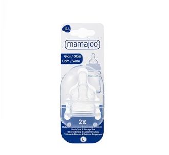 Mamajoo силиконовая L №:3 12 месяцев+ стеклянная пустышка для детской бутылочки с коробкой для хранения