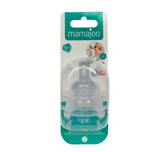Mamajoo Стеклянная детская бутылочка-соска L №3 12 месяцев + и коробка для хранения