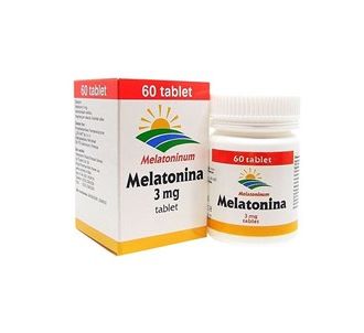 Мелатонина 3 мг 60 таблеток
