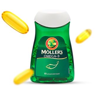 Möller's Omega-3 Дополнительное питание 60 мягких капсул