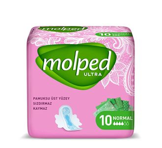 Molped Ultra Sanitary Pad Normal 10 Pcs (MLPD10001)