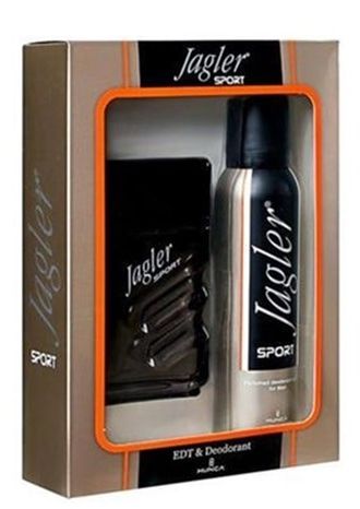 Мужской парфюмерный набор Jagler Sport Edt 90 мл + 150 дезодорант 50 ролл-он
