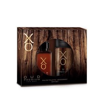 Мужской парфюмерный набор XO Oud Premium EDT 100 мл + део-спрей 150 мл