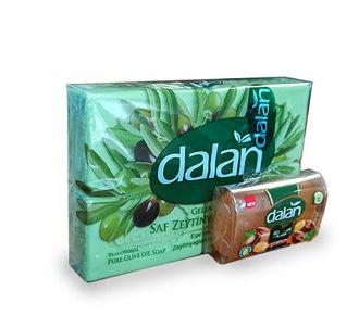 Мыло для ванны с оливковым маслом 4x150 гр + органическое глицериновое мыло для душа с аргановым маслом в подарок (DLN10024)