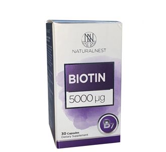 Naturalnest Биотин 5000 мг 30 капсул