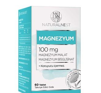 Naturalnest Магнезиум 60 таблеток (BİO10069)