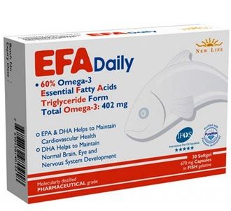New Life Efa Daily 402 мг 30капсул