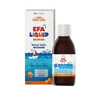 New Life EFA Liquid Orange 150 мл сироп рыбьего жира