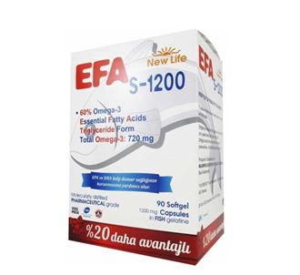 New Life Efa S-1200 Omega 3 90 капсул (NEW10017)