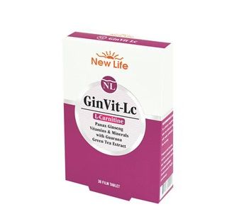 New Life GinVit-Lc 30 таблеток