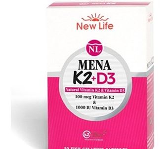New Life MENA K2+D3 30 капсул