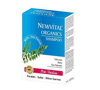 Newvital Organics Anti-Hair Loss Şampuan 300 мл