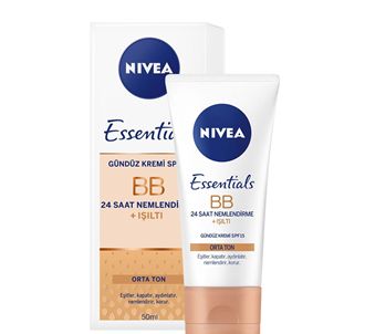 Nivea Essentials BB 24 Hour Hydration + Radiance Среднетоновый дневной крем 50 мл