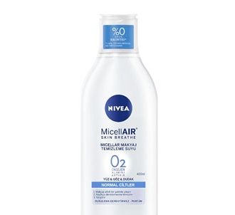 Nivea MicellAir O2 Вода для снятия макияжа для нормальной кожи 400 мл (NVA10089)