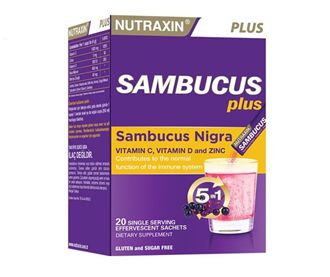 Нутраксин Sambucus Nigra 20 шипучих препаратов