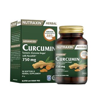 Nutraxin Advanced Curcumin 750 мг 30 Yumuşak Kapsül