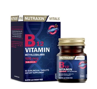 Nutraxin Vitals B12 Витамин 60 таблеток