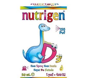 Nutrigen Vitamin D3 400 iu Spray Drops 20 ml