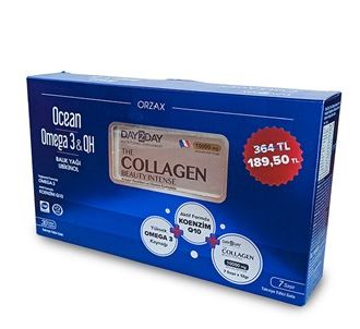 Ocean Omega 3 QH 30 капсул + Day2Day The Collagen Beauty Intense 7 саше