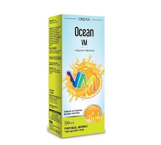 Ocean VM Витаминно-минеральный сироп со вкусом апельсина 150 мл