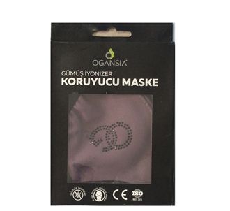 Ogansia Silver Ioniser Mask Rose Dry Stone