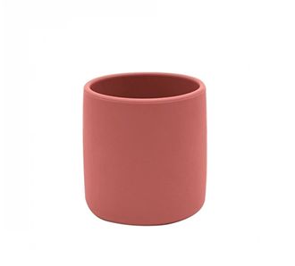 OIOII Силиконовая мини-чашка бордового цвета