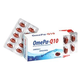 OmePa Q10 - Омега 3 и коэнзим Q10 (убихинол) - 30 мягких капсул