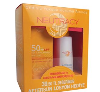 Orzax Neutracy SPF50 Sun Lotion Olive Oil Aftersun Gift
