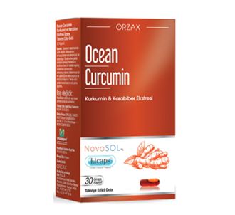 Orzax Ocean Curcumin (куркумин и экстракт черного перца) 30 капсул